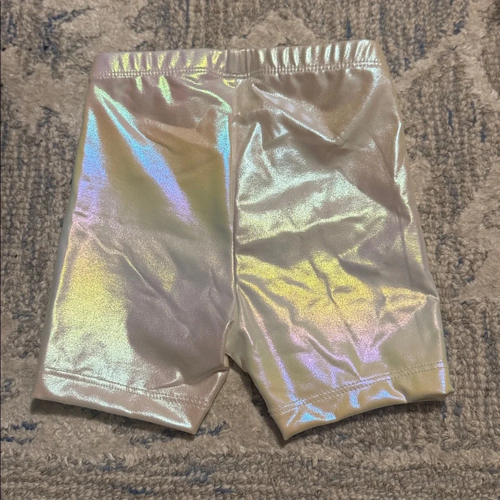 Old Navy Iridescent Rainbow Shine Bike Shorts